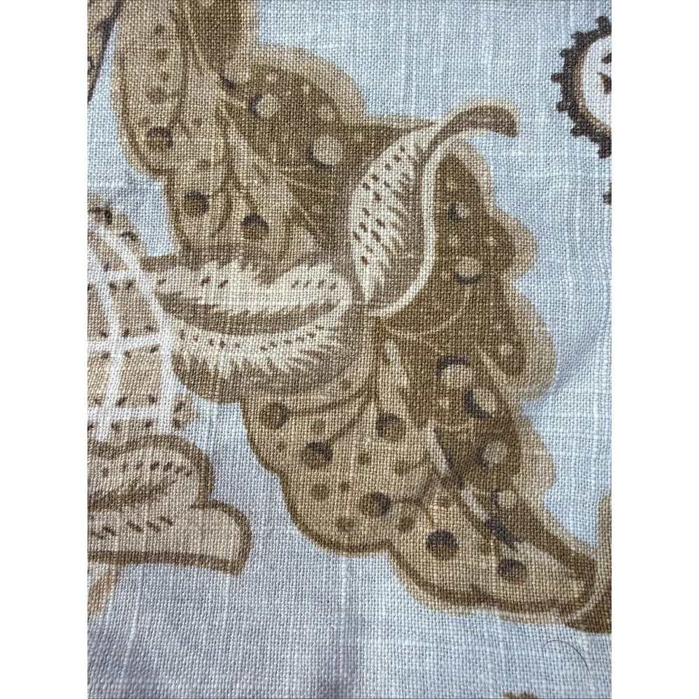 Newport 2 FeatherPillow Covers Luxury Earth Tones Tan Thick Zipper Cleaned 18/17